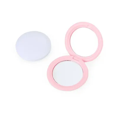 Espelho de bolsa rosa