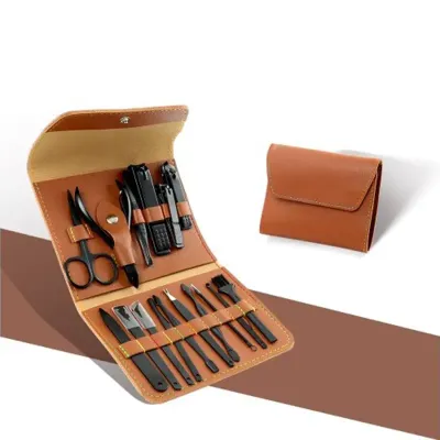 Kit manicure 16 peças em estojo envelope