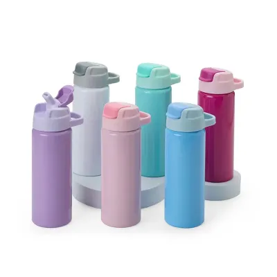 Squeeze de Alumínio 600ml: opções de cores