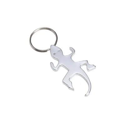 Chaveiro abridor metálico.