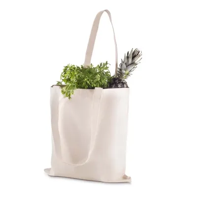 \r\n\r\nSacola em Algodão Cru de 220g/m². Alça com altura de 30 cm, ideal para transporte.\r\n\r\n