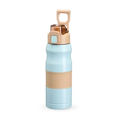 A garrafa que vai te acompanhar em todos os momentos! Com 450ml de capacidade, ela é feita em ino...