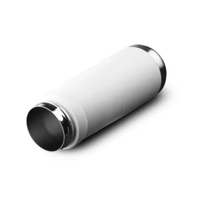 Garrafa térmica em aço inox com parede dupla, com capacidade de até 650ml. Tampa em plástico, com...