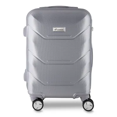 Mala viagem pequena em ABS (Estireno de acrilonitrilo e butadieno); Forro poliéster; Sistema de c...