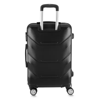 Mala viagem média em ABS (Estireno de acrilonitrilo e butadieno) em tecido poliéster 210D;\r\nFor...