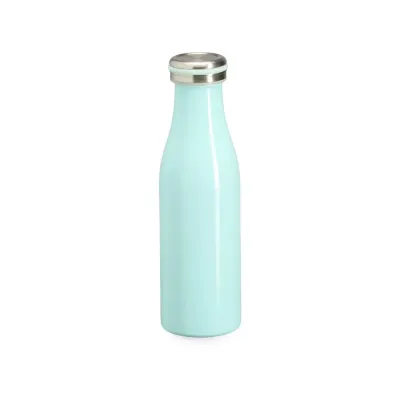 Garrafa Térmica 500ml em inox 304 com tampa rosqueável.