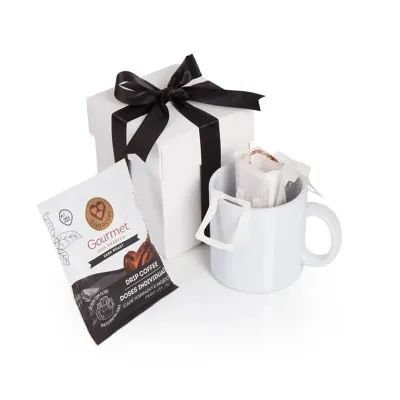Kit café Personalizado com caixa 3 peças