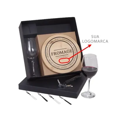 Kit Queijo & Vinho com acessório - 4
