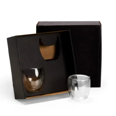 Conj. De Copos Com Parede Dupla - 2 Pçs