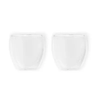 Conj. De Copos Com Parede Dupla - 2 Pçs