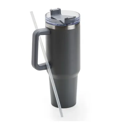 Caneca Térmica Cinza 1,2L