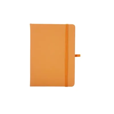 Caderneta Emborrachada Laranja