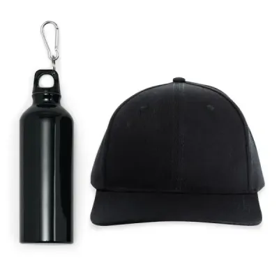 CONJ. MOCHILA SACOLA, GARRAFA E BONÉ - 3 PÇS