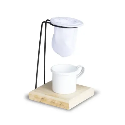 Kit Café Branco 3 Peças