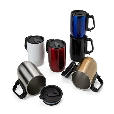 Caneca Inox Parede Dupla 350ml - 3