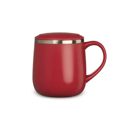 Caneca plástica com parede dupla 370ml - 1