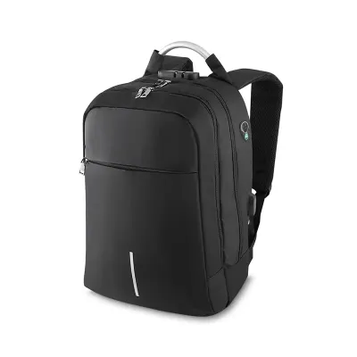 Mochila Notebook em Poliéster e PU alça metal - 1