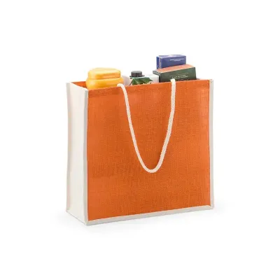 Sacola de Juta com alças costuradas - 3