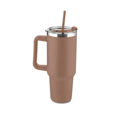 Caneca térmica 1,3L em inox reciclado - 1