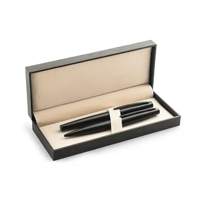 Conjunto de roller e esferográfica em metal - 1