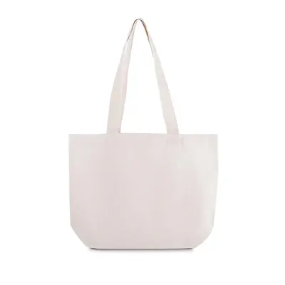 Sacola em Algodão Cru 120g/m²com base plana - 1