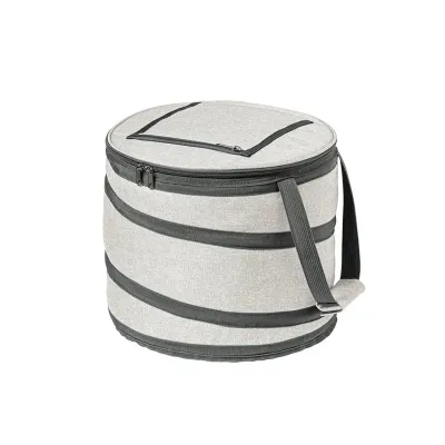 Sacola térmica flexível em 600D com zíper duplo - 1