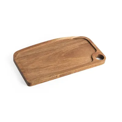 Tábua de madeira de acácia com rebordo - 1