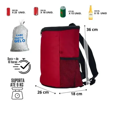 Mochila térmica de praia