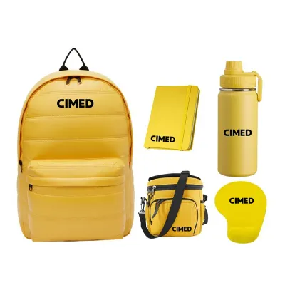 Kit Corporativo Executivo Amarelo