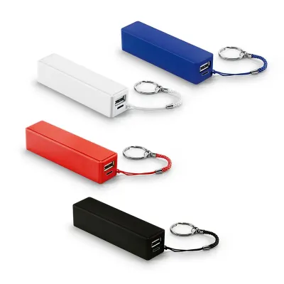 Bateria portátil em ABS: opções de cores