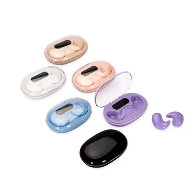 Fones de ouvido intra-auriculares sem fio: várias cores