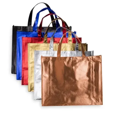 SACOLA TNT METALIZADA