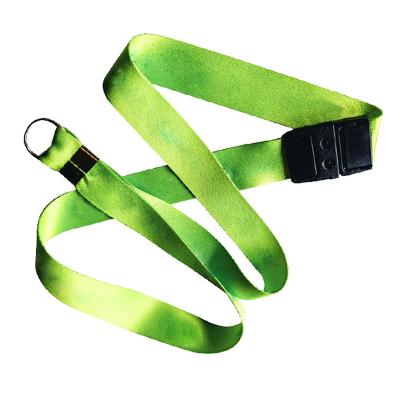 Cordão de crachá 15mm, confeccionado em fita de poliéster acetinada. Processo de gravação frente ...