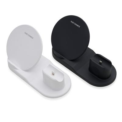 Estação de carregamento 3 em 1 para celular, iwatch e fones tipo airpods. Com sistema de carga po...