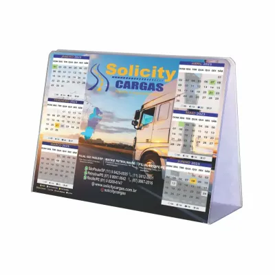 Porta papel Calendário de mesa