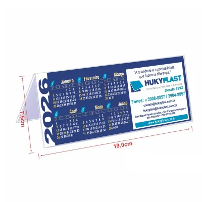 Calendário de mesa 2026