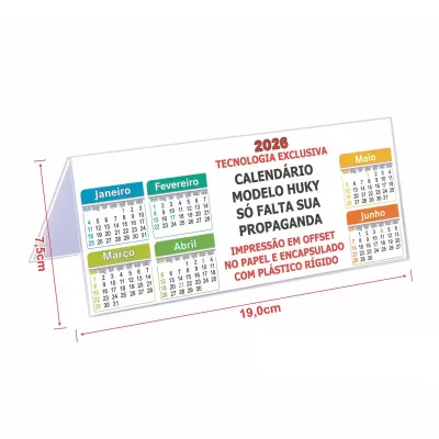 Calendário de mesa 2026