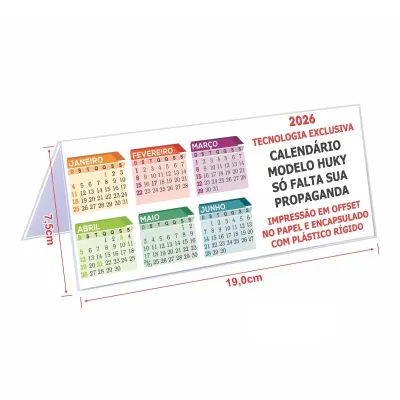 Calendário de mesa 2026