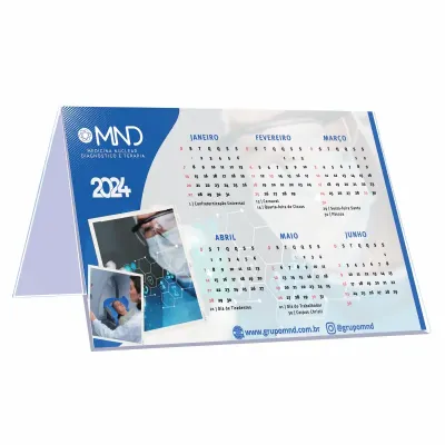 Calendário personalizado pelo cliente