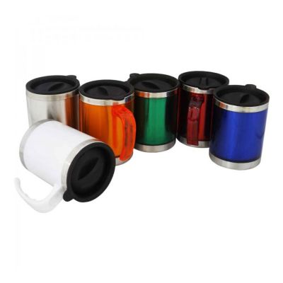 Caneca metálica para gravação em laser