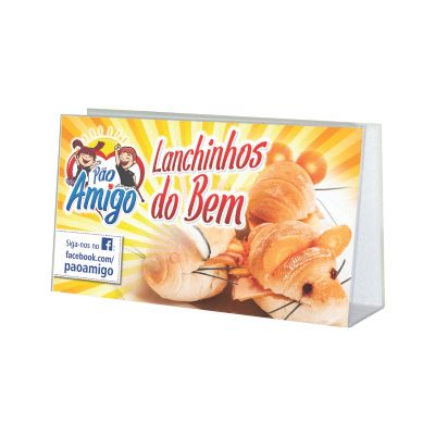 Porta-guardanapos personalizado.