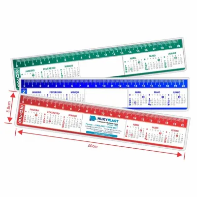 Réguas personalizadas 2026