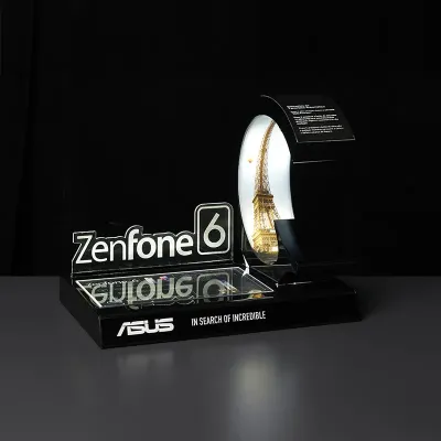 Display de Acrílico com Led - Zenfone 6 Curvo