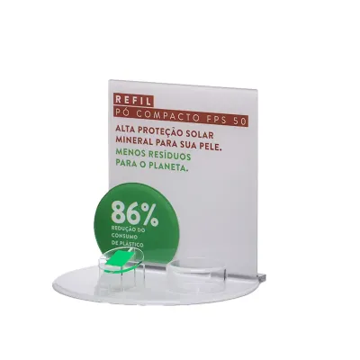 Display de acrílico  