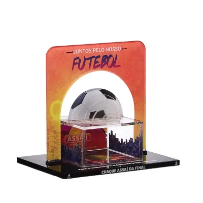 Troféu de Acrílico Personalizado Futebol