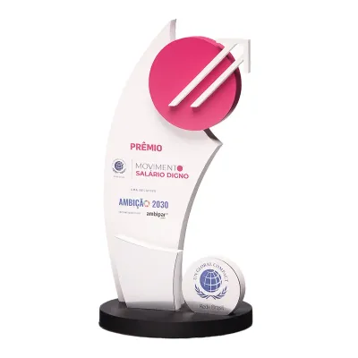 Troféu de Acrílico Personalizado