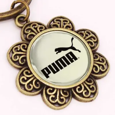 Chaveiro de metal personalizado Puma