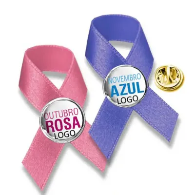 Pin laço ou lacinho colorido