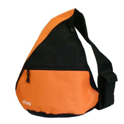 Mochila transversal personalizada.