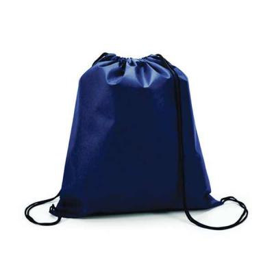 Classic Pen Brindes - Mochila tipo saco personalizada azul